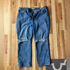 Cropped size 34 wrangler wanderers